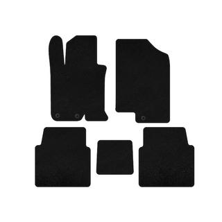 Textil-Fußmatten Premium V-1 (SD, Schwarz) Foto 1