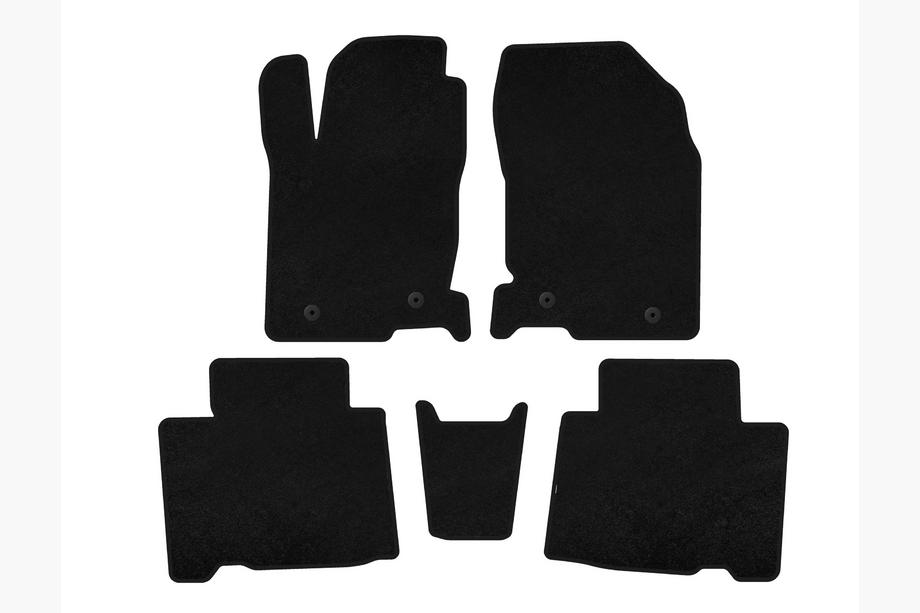 Lexus NX 2014-2021 Textil Fußmatten Premium (Schwarz) Foto 2