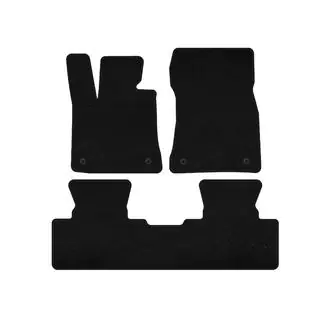 Textil Fußmatten Premium (Schwarz)