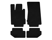 Mercedes CL-class C215 1999-2006 Textil Fußmatten Premium (schwarz) Foto 1