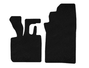 Smart 1998-2007 Textil Fußmatten Premium (1998-2003 Cabriolet, Schwarz) Foto 1