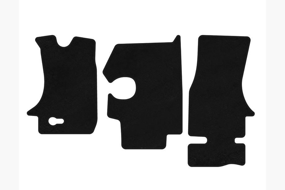 Mercedes T2 (507-814) 1967-1996 Textil Fußmatten Premium (schwarz) Image