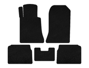 Mercedes E-class W124 1984–1997 Textil-Fußmatten Premium (SD, Schwarz) Foto 1