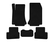 Mercedes A-class W176 2012-2018 Textil Fußmatten Premium (schwarz) Foto 1