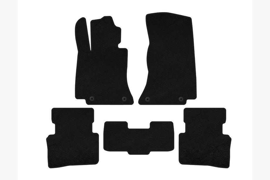 Mercedes C-class W206 2022- Textil-Fußmatten Premium (SD, Schwarz) Image