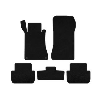 Textil Fußmatten Premium (Coupé, Schwarz) Mercedes CLK W209 2002-2010 Foto 1