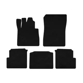 Textil Fußmatten Premium (2012-2015, 5-türig, Schwarz) Foto 1