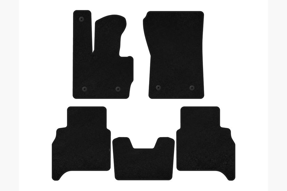 Mercedes G class W463 2018-2024 Textil Fußmatten Premium (Automatik, Schwarz) Foto 1