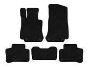 Mercedes GLC X253 2015-2022 Textil Fußmatten Premium (Schwarz) Foto 1
