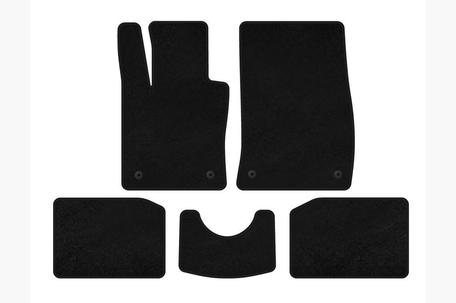 Mini Countryman R60 2010-2017 Textil Fußmatten Premium (Ausstattung SD, Schwarz) Image