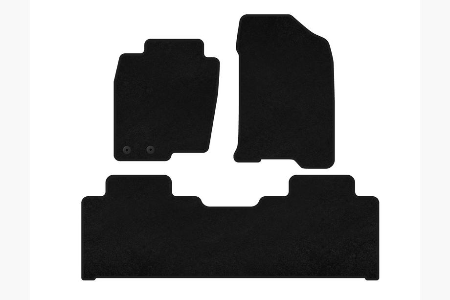 Nissan Navara/NP300 2016- Textil Fußmatten Premium V1 (schwarz) Image