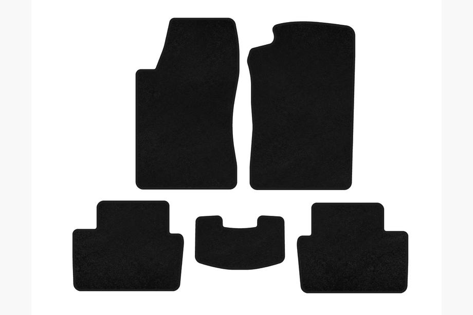 Opel Vectra B 1995-2002 Textil-Fußmatten Premium (LB, Schwarz) Image
