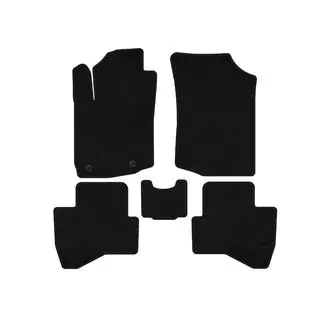 Textil-Fußmatten Premium (HB, Schwarz)