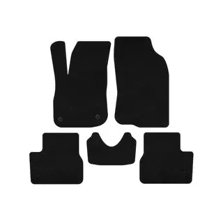 Textil Fußmatten Premium (Schwarz)