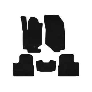 Textil Fußmatten Premium (Schwarz)