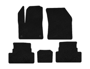 Peugeot 3008 2016-2023 Textil Fußmatten Premium (2016-2020, Schwarz) Foto 1