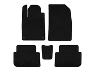 Peugeot 407 2004-2011 Textil-Fußmatten Premium (SD, Schwarz) Foto 1