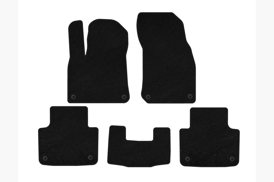 Porsche Cayenne 2018- Textil Fußmatten Premium (schwarz) Image