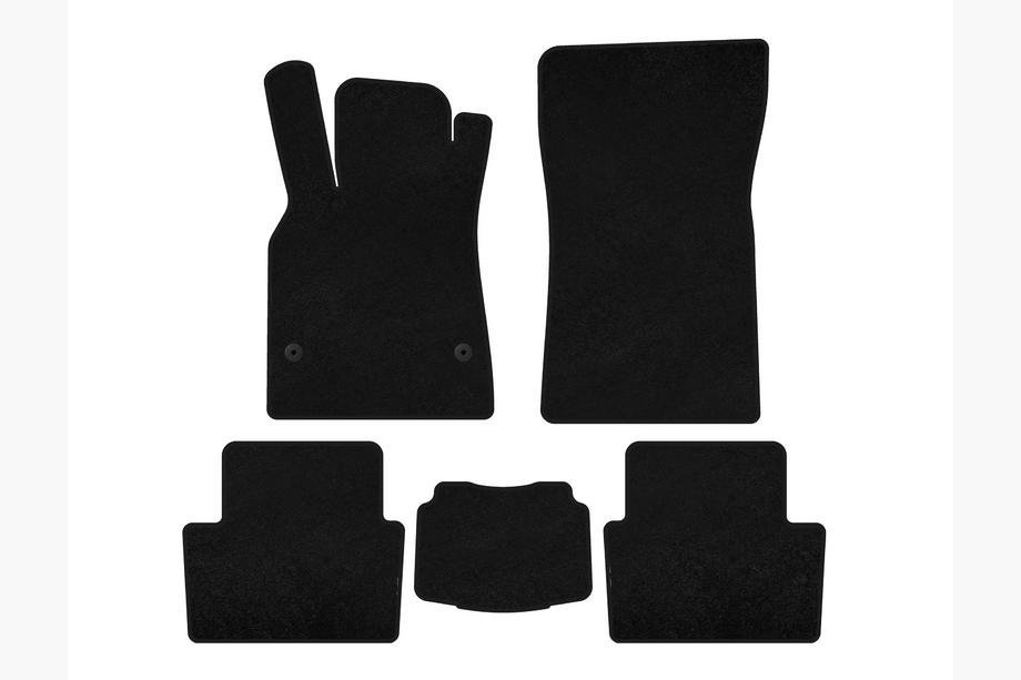 Renault Fluence 2009-2016 Textil-Fußmatten Premium (SD, Schwarz) Image
