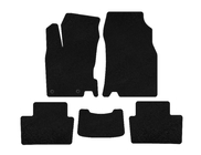Renault Kadjar 2015-2022 Textil Fußmatten Premium (2015-2018, Schwarz) Foto 1
