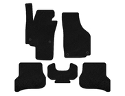 Seat Altea 2004-2015 Textil Fußmatten Premium (Schwarz) Foto 1