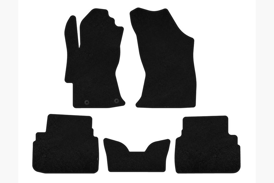 Subaru XV 2017-2023 Textil Fußmatten Premium V2 (schwarz) Image