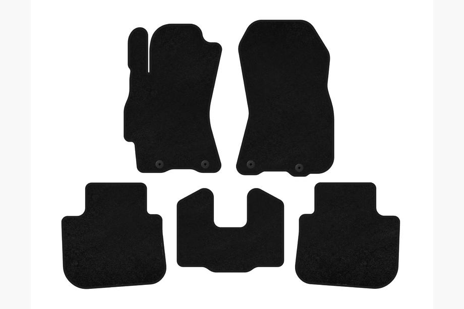 Subaru Outback 2009-2014 Textil Fußmatten Premium (Schwarz) Image