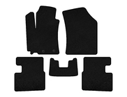 Suzuki Swift 2010-2017 Textil Fußmatten Premium (HB, 5-türig, Schwarz) Foto 1