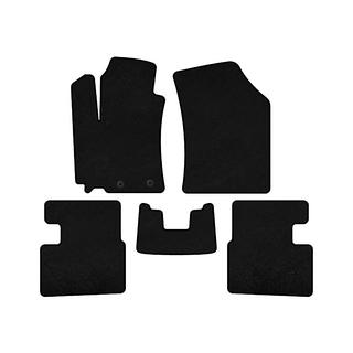 Textil Fußmatten Premium (HB, 5-türig, Schwarz) Foto 1