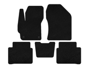 Toyota Corolla 2019- Textil-Fußmatten Premium (SD, Schwarz) Foto 1