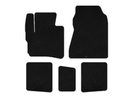 Toyota IQ 2008-2015 Textil-Fußmatten Premium (HB, Schwarz) Foto 1