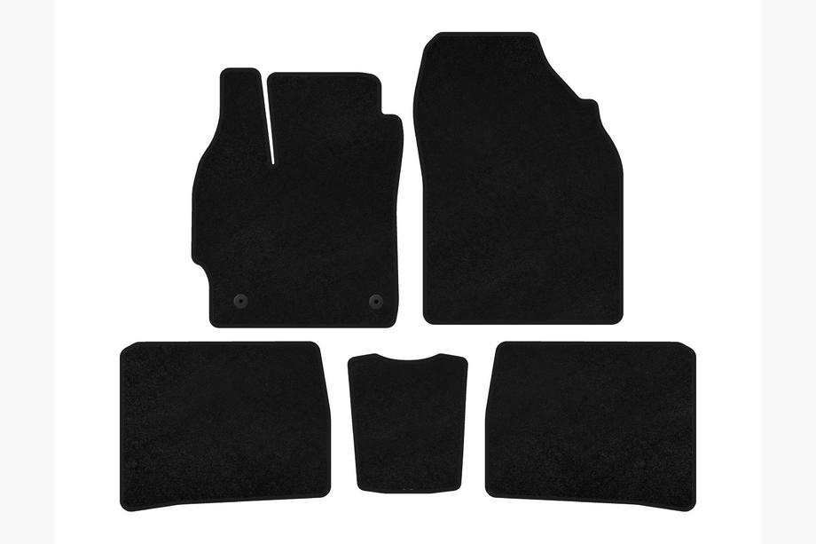 Toyota Prius 2009-2015 Textil-Fußmatten Premium (LB, Schwarz) Image