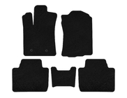 Toyota Tacoma 2015–2023 Textil Fußmatten Premium (schwarz) Foto 1