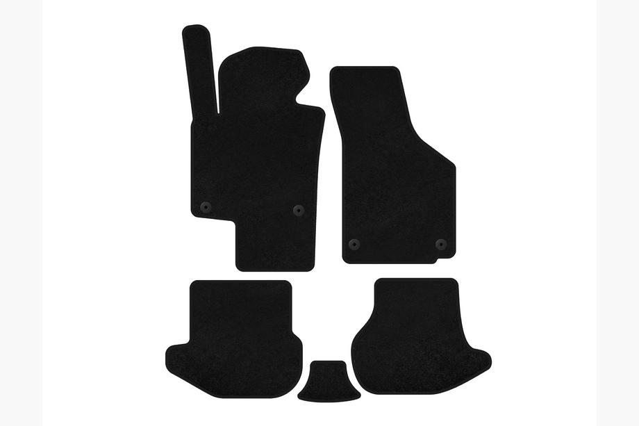 Volkswagen EOS 2006-2011 Textil Fußmatten Premium (schwarz) Image