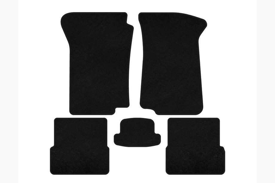 Volkswagen Golf 2 1983-1992 Textil Fußmatten Premium (schwarz) Image