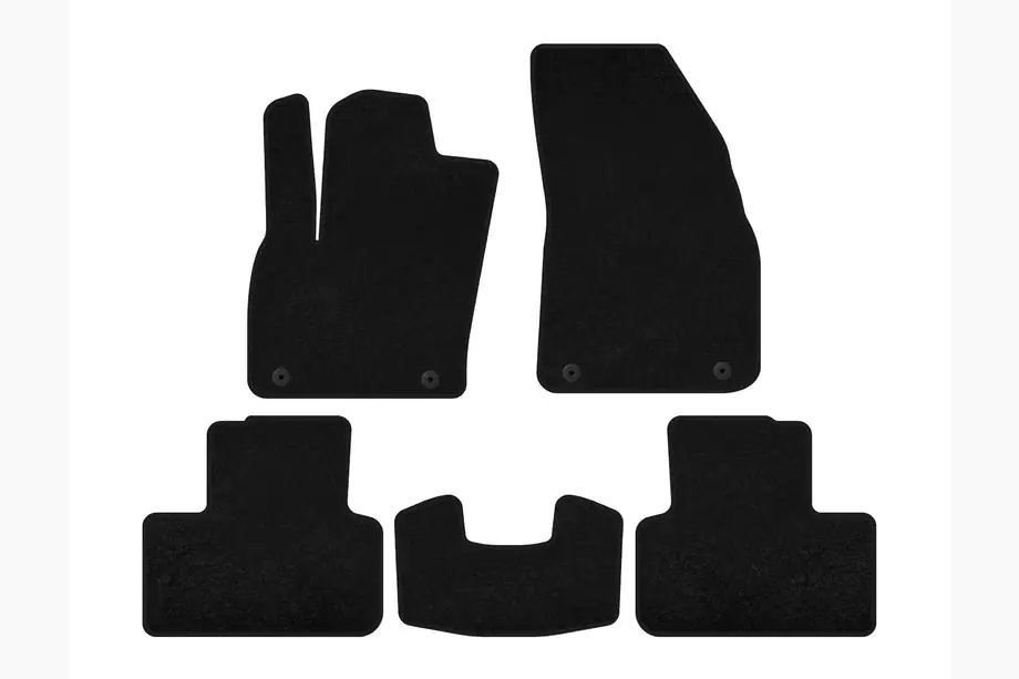 Volvo XC40 2018- Textil Fußmatten Premium (Schwarz) Image