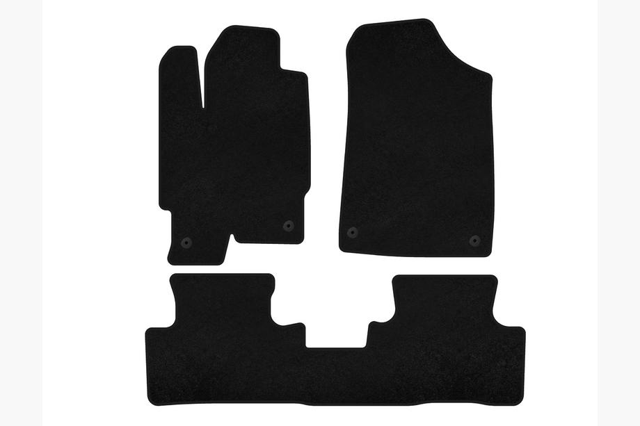Acura RDX 2006-2012 Textil Fußmatten Premium (Schwarz) Image