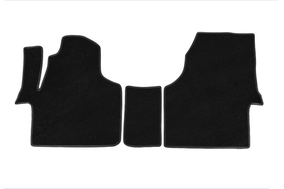 Mercedes Sprinter W906 2006–2018 Textil Fußmatten Classic V1 (schwarz) Image