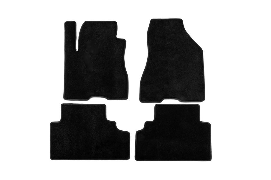 Hyundai Tucson JM 2004- Textil Fußmatten Classic (schwarz) Image