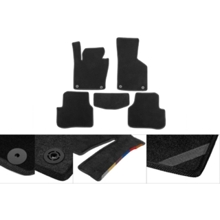 Textil Fußmatten Classic (schwarz) Foto 1