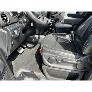 Textil Fußmatten Classic V-class ExtraLong 2 seitlich (Nur Abholung, Komplettset, Schwarz) Foto 1