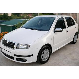 Spiegelabdeckungen 2006↗ (2 Stk, Edelstahl) Skoda Fabia 2000-2007 Foto 1