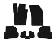 Audi A1 2010-2018 Textil Fußmatten Classic (HB, 3-Türer, Schwarz) Foto 1