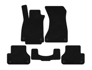 Audi A5 2016-2025 Textil-Fußmatten Classic V1 (Limousine, schwarz) Foto 1