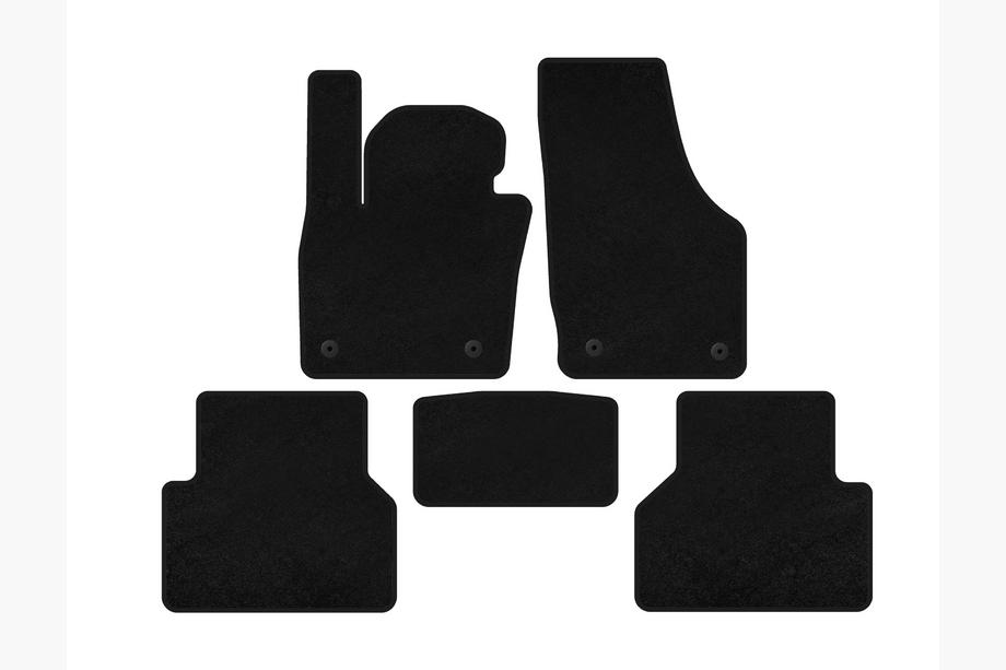 Audi Q3 2011-2019 Textil Fußmatten Classic (Schwarz) Image