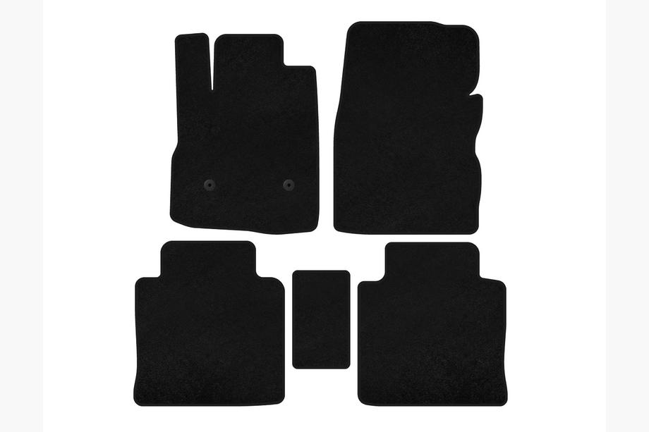 Chevrolet Equinox 2009-2016 Textil Fußmatten Classic (2009-2015, Schwarz) Image