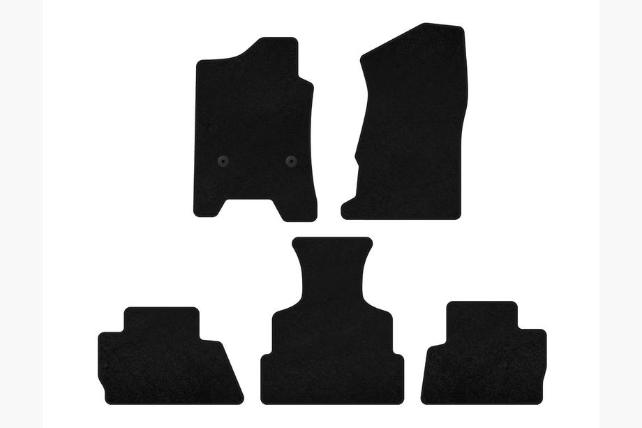Chevrolet Tahoe 2014-2019 Textil Fußmatten Classic (2014-2020, Schwarz) Image