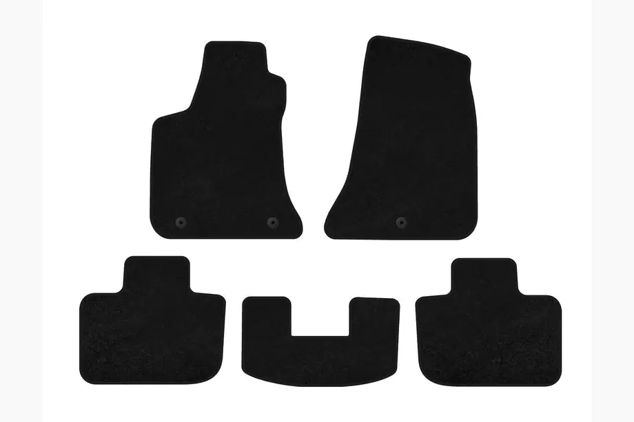 Chrysler C300 2011-2023 Textil Fußmatten Classic V1 (Schwarz) Image