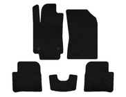 Citroen C-3 2016-2023 Textil Fußmatten Classic (HB, Schwarz) Foto 1