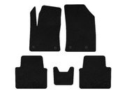 Citroen C-3 Aircross 2017-2024 Textil Fußmatten Classic (Schwarz) Foto 1